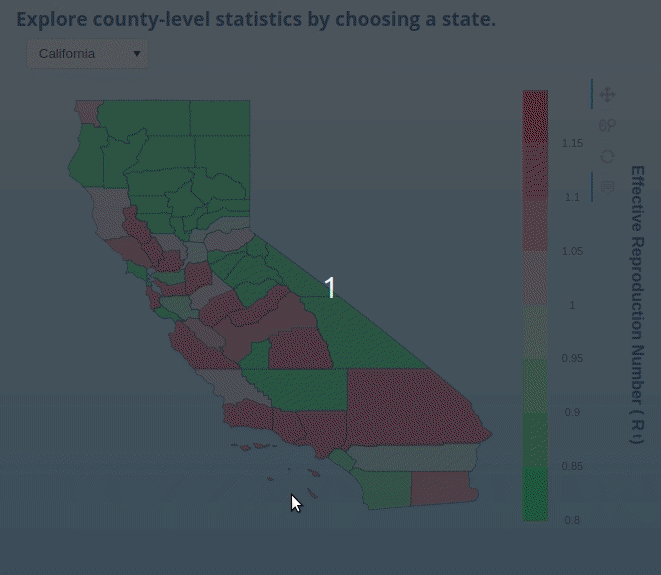 "Real-Time" State Choropleth